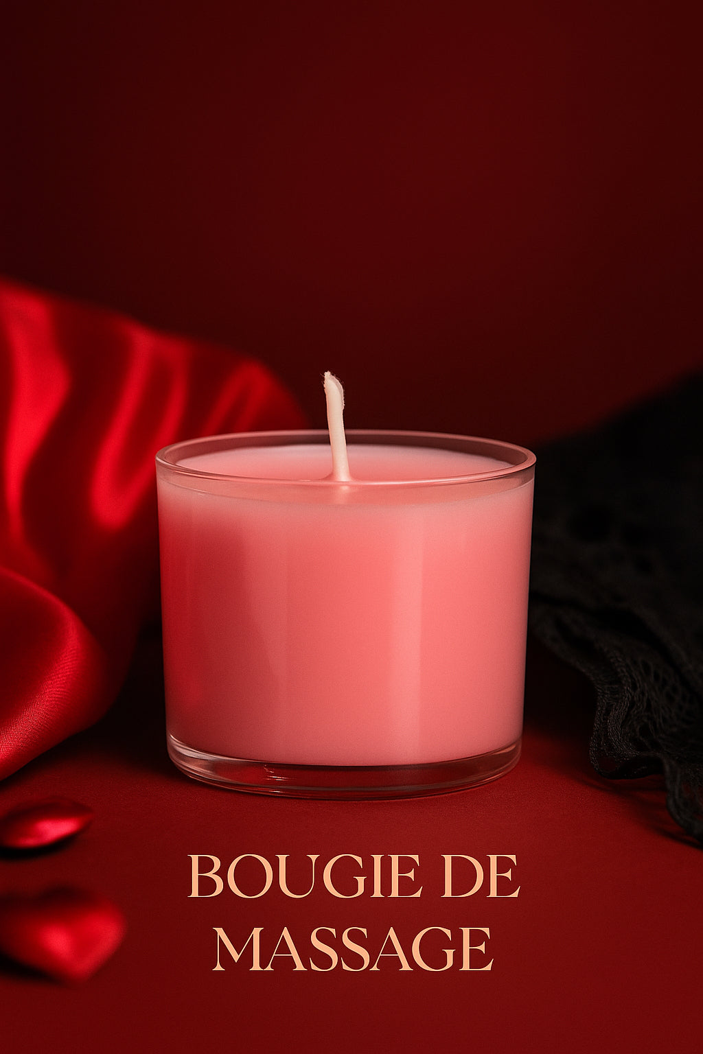 Bougie de Cire Basse Température – Jeux Sensuels pour Couples