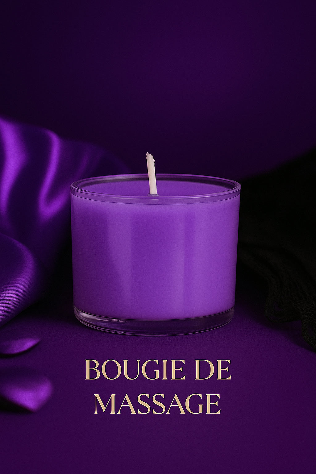 Bougie de Cire Basse Température – Jeux Sensuels pour Couples