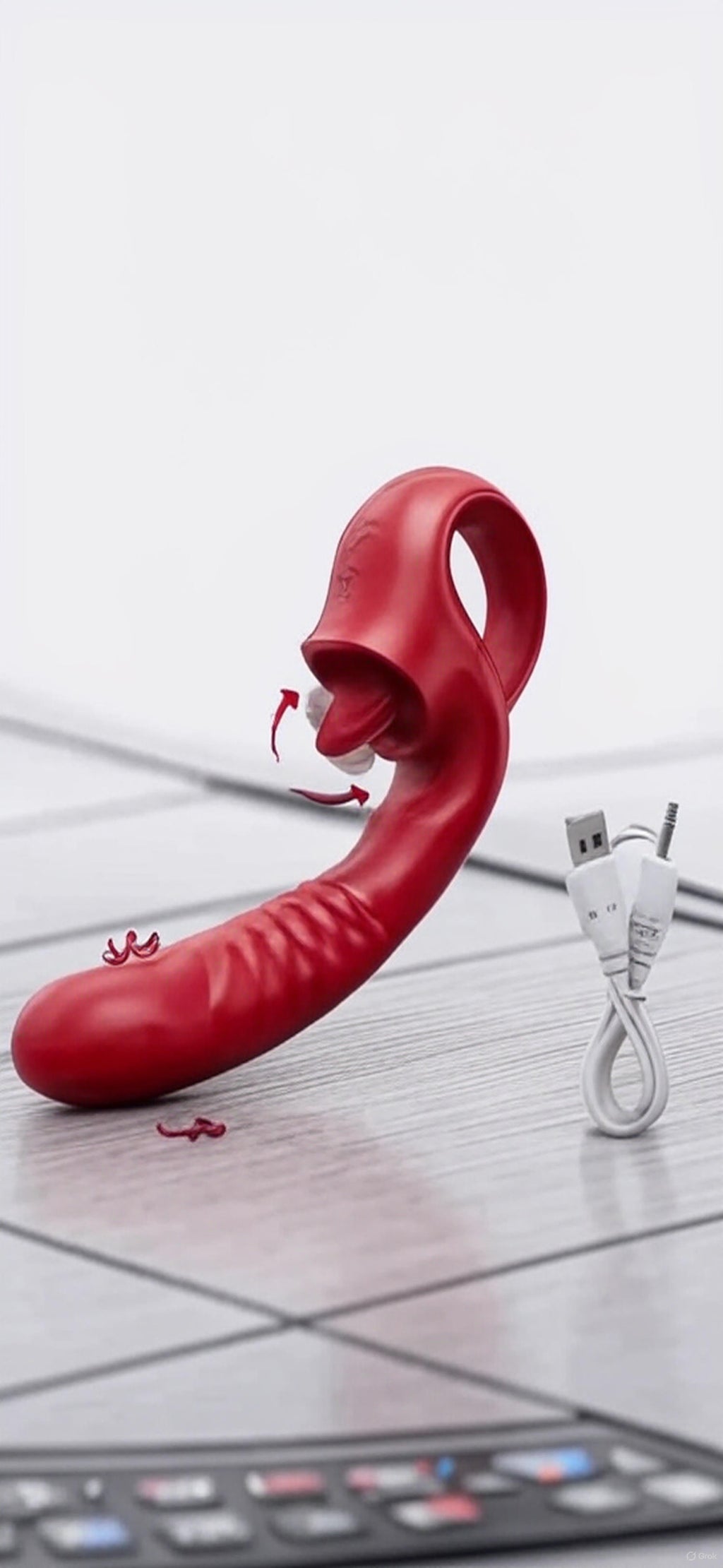 Vibromasseur Léchage de Langue – Stimulateur Clitoris & Point G