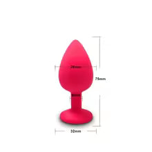 Plug Anal Vibrant en Silicone